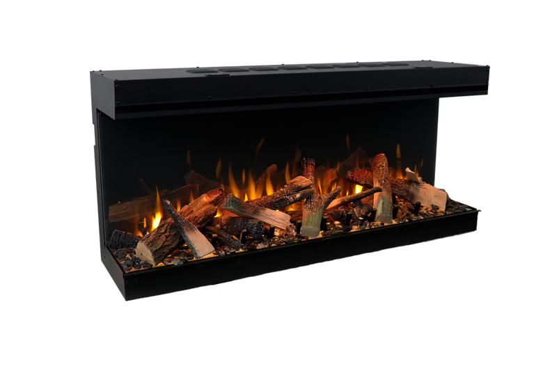 Amantii Fire & Ice RusticStone 30"