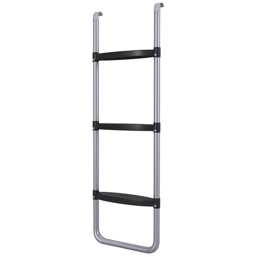 Soozier Trampoline Ladder Steel, 2/3 Steps Outdoor Trampoline Accessories, 38 Inch Length