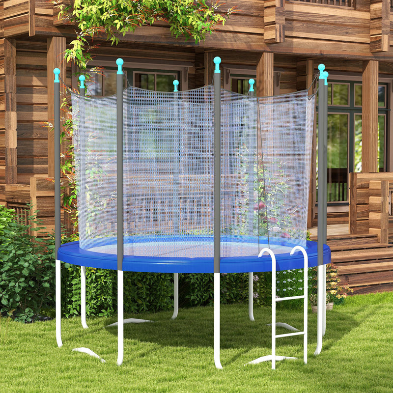 Soozier 12FT Trampoline Spring Cover, Trampoline Pad Replacement, Waterproof and Tear-Resistant, Blue