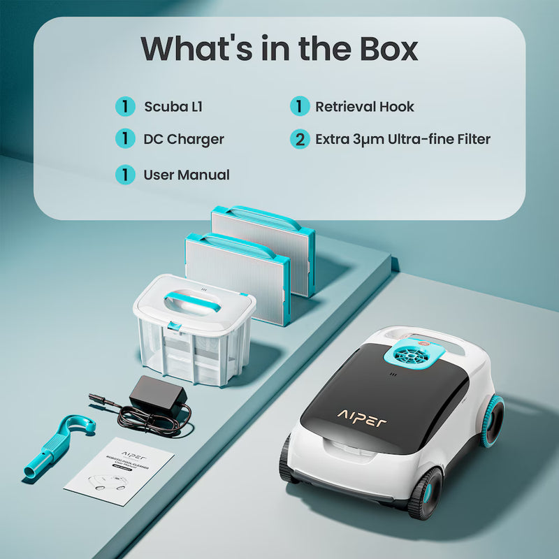 Aiper Scuba L1 Cordless Robotic Pool Cleaner