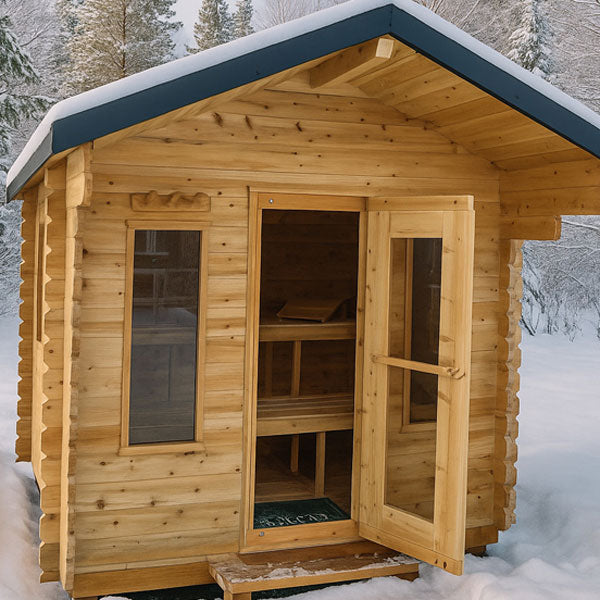 LeisureCraft Canadian Timber Georgian, Palmer, Granby Cabin Sauna