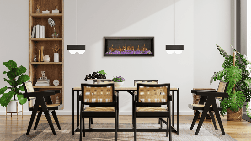 Amantii Symmetry Xtra Tall Bespoke 88" Electric Fireplace