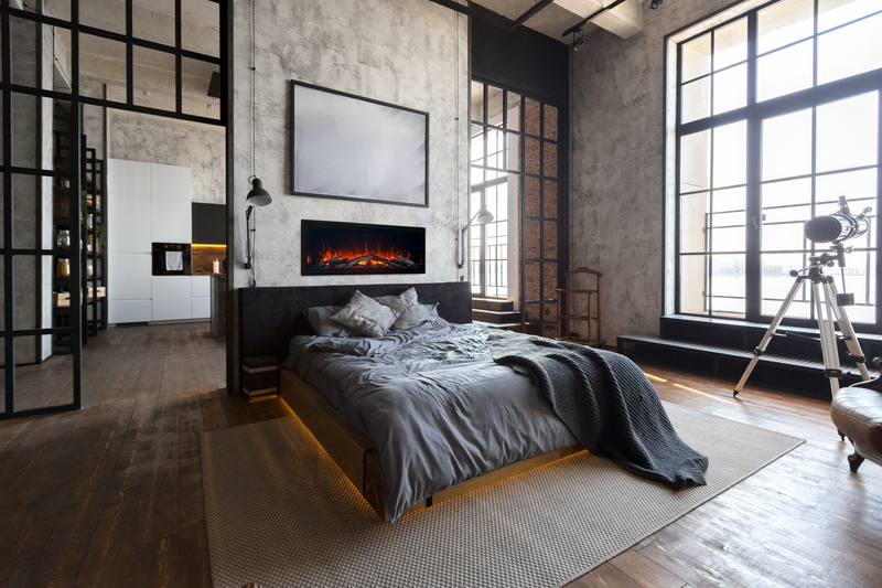Amantii Symmetry Xtra Tall Bespoke 50" Electric Fireplace