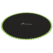 Soozier Trampoline Replacement Mat, Fits 14' Trampoline w/ 80 V-Hooks & 5.5" Springs (Spring & Frame not Included), Green