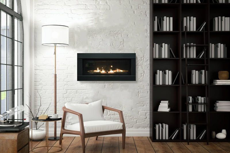 Sierra Flame Stanford 55L Direct Vent Linear Gas Fireplace