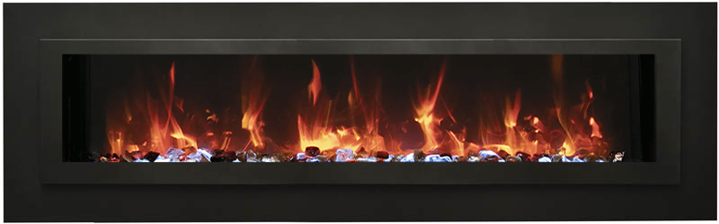 Sierra Flame Wall Mount / Flush Mount 48"