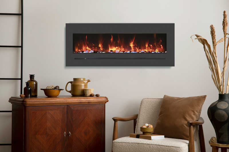 Sierra Flame Wall Mount / Flush Mount 34"
